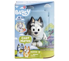 Bluey Chat Mates Muffin Talking Toy Figure 10 Phrases - NEW