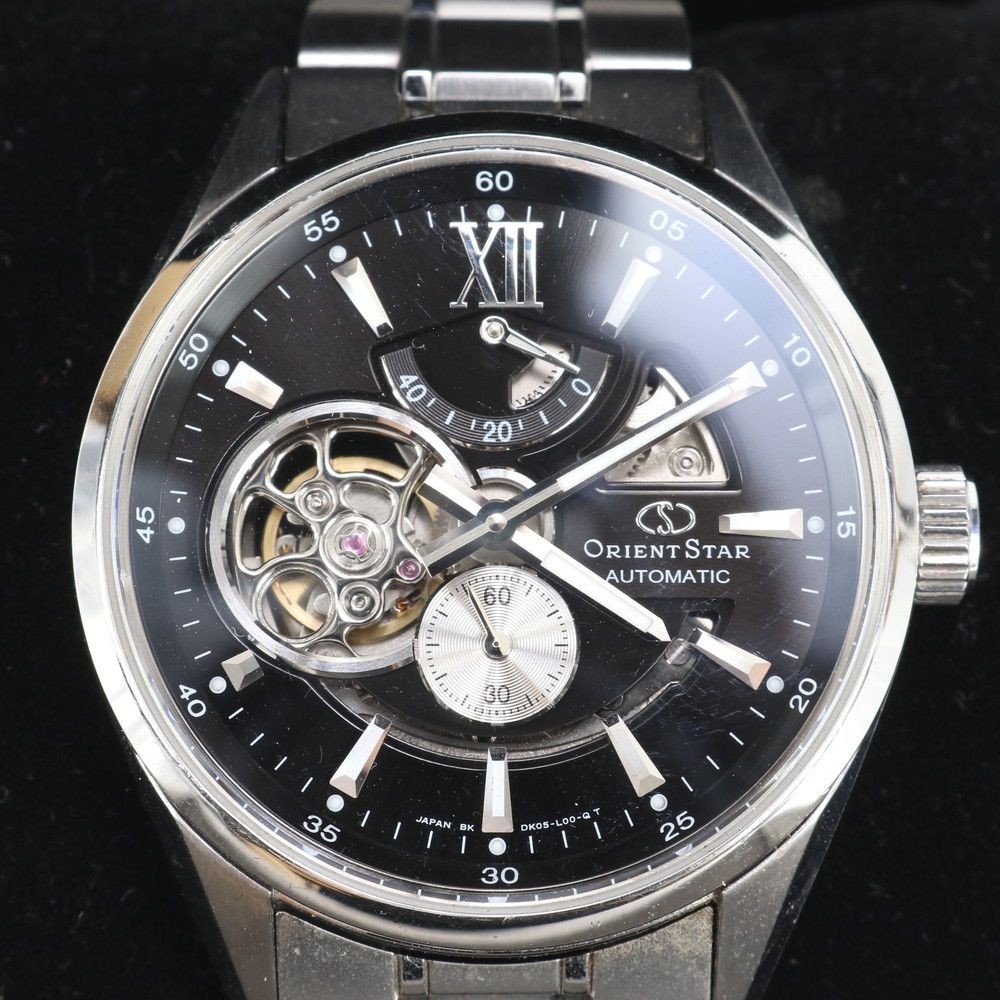 Orient Star Skeleton Watch Automatic Silver Men's… - image 1