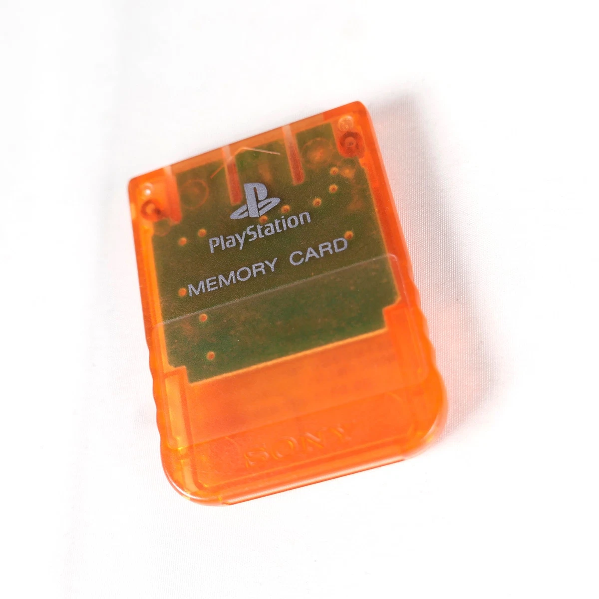 Carte mémoire / Memory card Sony Playstation 1 officielle grise 003