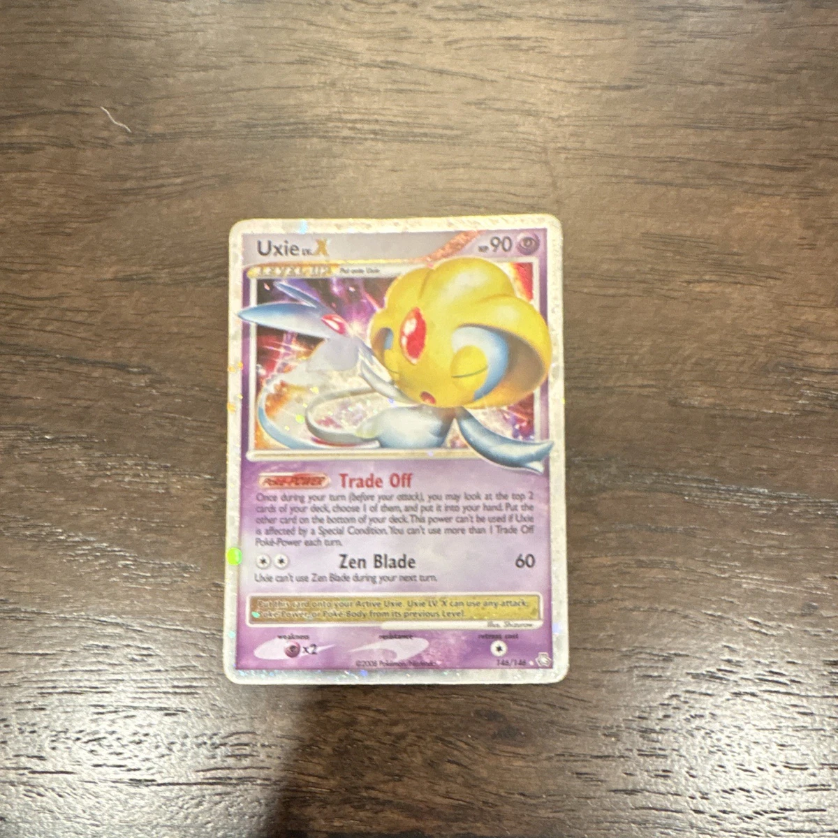 Uxie LV.X Pokémon TCG Cards for sale | eBay