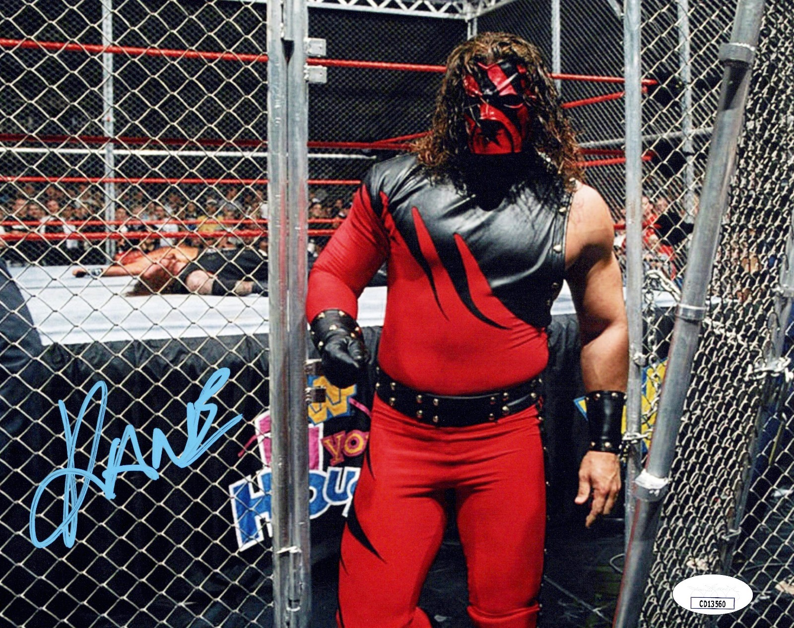 Red Machine Kane Kane Big Red Machine WWE Signed Autograph 8x10 Photo w/ JSA COA | eBay