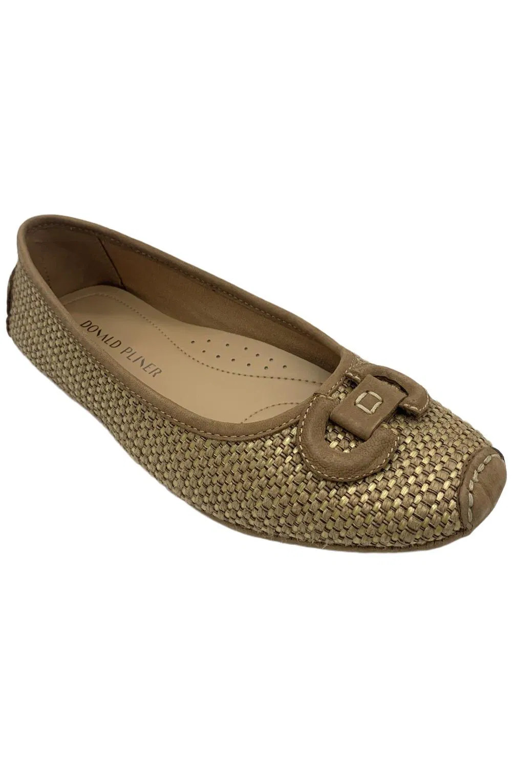 Donald Pliner Womens Reanna Flat Tobacco 11690₽