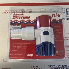 Rule 1100 GPH Automatic Bilge Pump Model 27SA - BRAND NEW