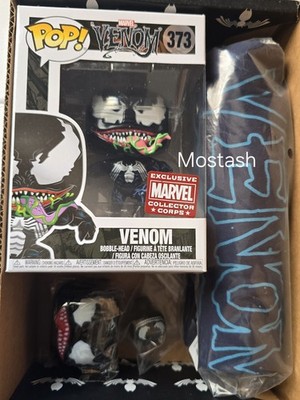 Funko Pop! Venom #373 Marvel Collector Corps Exclusive Box + L T-Shirt