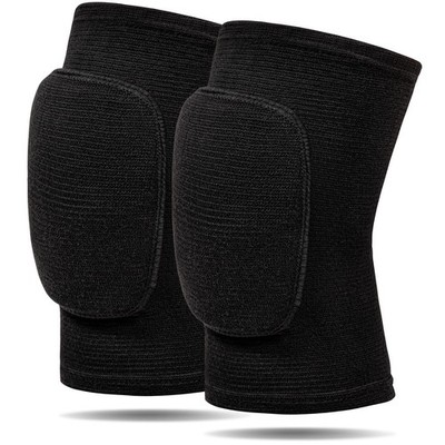 Black Volleyball Knee Pads Small for Women Men Youth Girls Kids