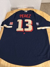 Salvador Perez Kansas City Royals Autographed 2021 All Star Jersey JSA Certified