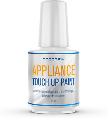 cocomfix White Appliance Touch Up Paint, 1 Fl Oz (Pack of 1), Gloss