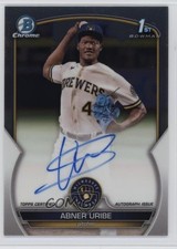 2023 Bowman Chrome Prospect Auto Abner Uribe #CPA-AU Auto 11bi