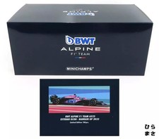 Diecast Car 1/18 BWT Alpine A523 Esteban Ocon 2023 Minichamps Collectible