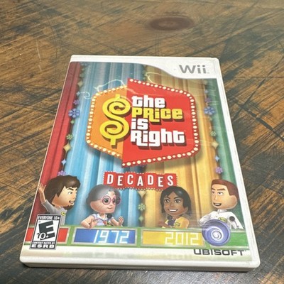 Ubisoft The Price Is Right: Decades Nintendo Wii Manual E10+ NTSC 2008