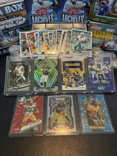 NFL Card Lot – Jalen Hurts, Joey Porter Jr RC, Gold /25, Prizm Refractor