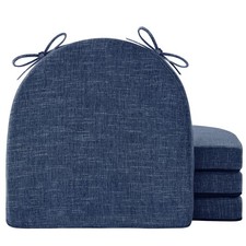 Chair Cushions for Dining Chairs with Ties and Removable Cover, Dining Kitche...