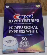 Crest 3D Whitestrips 30 Levels Whiter In 3 Weeks Professional Express White