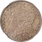 1885-P Morgan Silver Dollar NGC MS63 - Toning