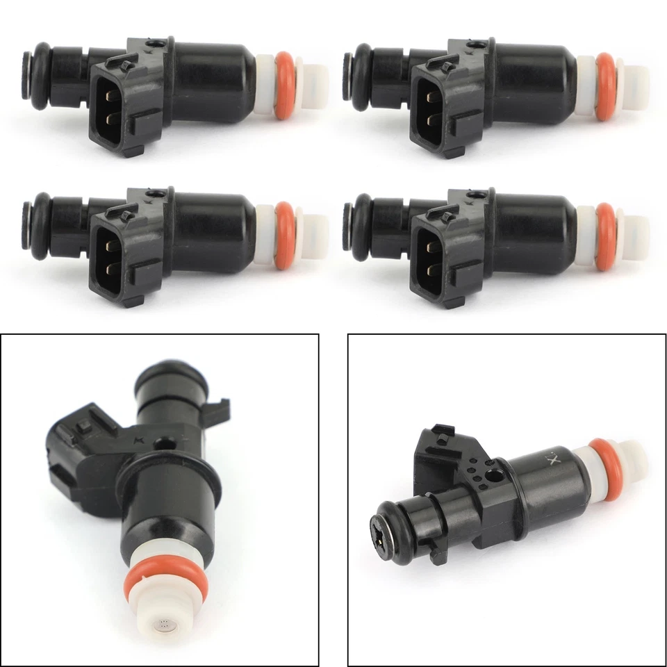 4 x FUEL INJECTOR 16450-RNA-A01 for HONDA CIVIC CR-Z FIT CITY 06-16 1.5L 1.8L - Image 3 of 4