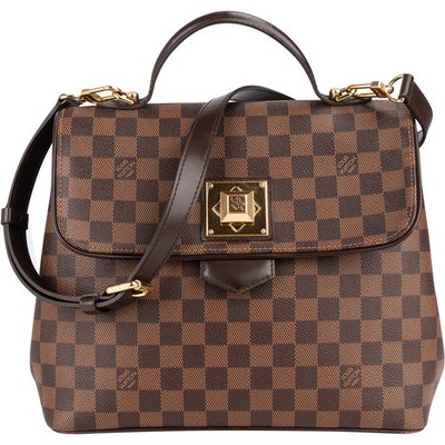 Louis Vuitton Monogram Damier Ebene Canvas Bergamo MM Handbag Tasche