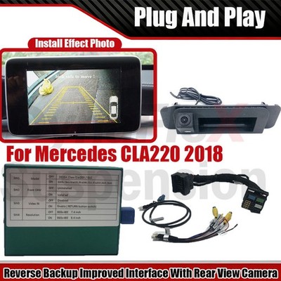 Reverse Backup Improved Interface With Rear View Camera For Mercedes CLA220 2018