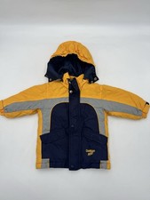 Vintage 90s Oshkosh B  Gosh Toddler 18m Coat Jacket Colorful Double Zipper EUC