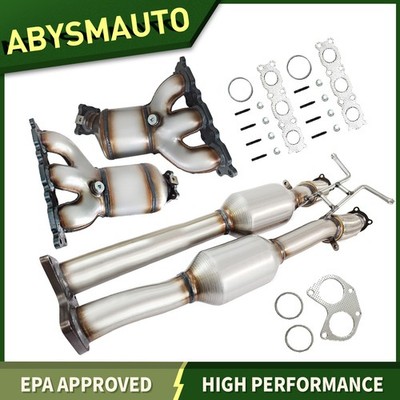 3x Front & Rear Catalytic Converter For 2007 - 2010 Volvo Xc90 3.2L EPA APPROVED