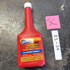 Splash PX99 Isopropyl Alcohol 10 oz. Fuel System Treatment Water Remover Cleaner