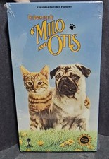 Vintage 1989 The Adventures of Milo And Otis VHS Tape Brand New Sealed