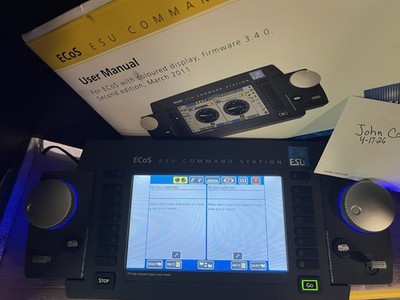 ECoS ESU 50210 Digital Control System 120V 6A 7'' TFT  DCC