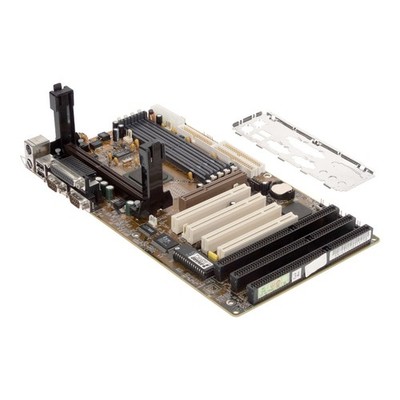 Shuttle HOT-637A Ver 3.x Mainboard 637V31 ATX Slot 1 SDRAM AGP PCI ISA
