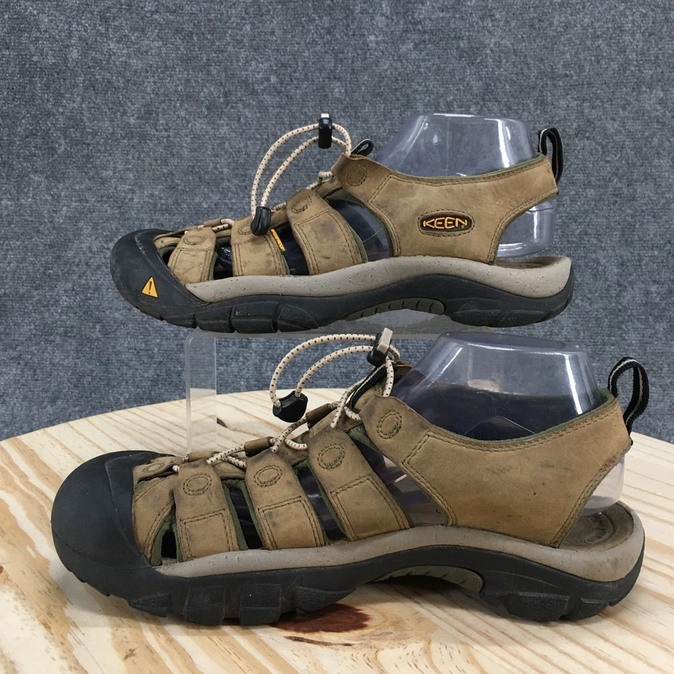 Sandalias Keen Para Hombre 10 Newport Fisherman Beige Cómodas Punta Cerrada Parte Superior Baja Planas Foto 2 de 4