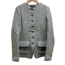 Mina Perhonen Puudle Collar Jacket Gray Size 38 Women's Used Excellent