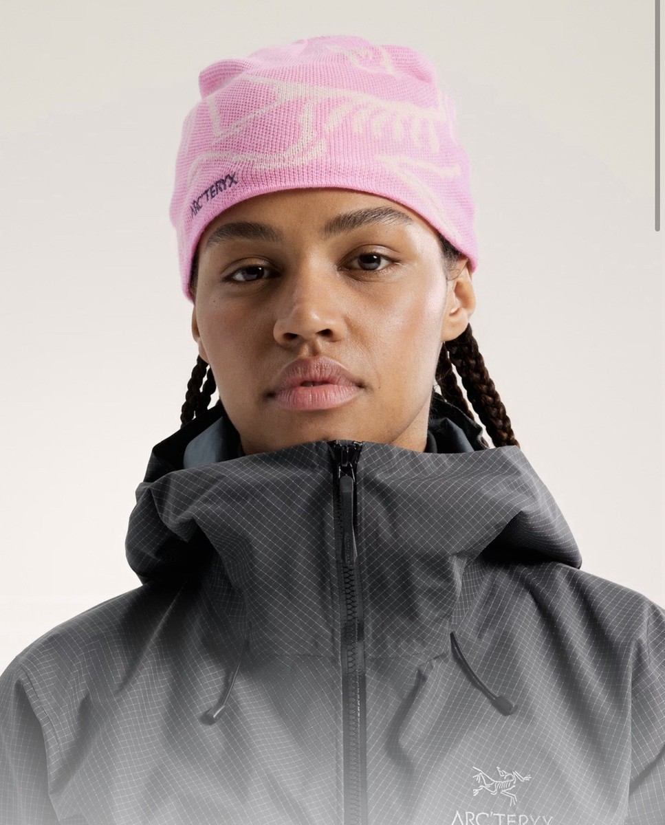 ARC'TERYX Bird Head Toque Pineberry ピンク ARC'TERYX BIRD HEAD TOQUE PINEBERRY SEA SALT BEANIE AUTHENTIC NEW