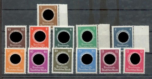 DR-Dienst 132/43 NICE SET** Stamp MNH Mint 60EUR (y70211