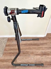 Wrench Force Bicycle Repair Stand Cast iron Adjustable Folds Bike Heavy