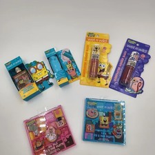 Juego de 6 Paleta de Maquillaje Bob Esponja Mojado y Salvaje Rubor Ojos y Rostro Maquillaje Diferente