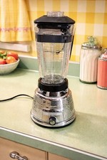 Vintage OSTERIZER Imperial Polished Chrome Beehive Blender Model 450 Made USA