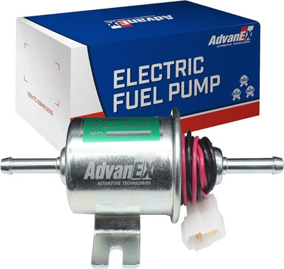 #ad 12V Electric Fuel Pump Low Pressure 5 9 PSI Universal Inline Metal Gas Diesel $21.59