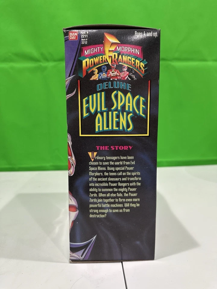 1994 万代电力别动队 Lord Zedd Evil Space Aliens MOC 复古人偶 — 第 4/4 张图片