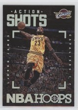 2015-16 Panini NBA Hoops Action Shots LeBron James #12 g0w