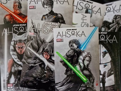 Ahsoka Comic Manga Cover Variant  Card COLLECTION 10x15cm Star Wars