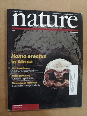 Nature: international weekly journal of science magazine 21 march 2002 M423