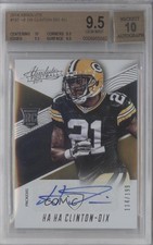 2014 Panini Absolute Rookie /199 Ha Clinton-Dix #191 BGS 9.5 GEM MINT Auto 0c6