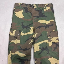 Vintage Ocoee Pants Men 36x30 Green Woodland Camo Cargo Utility Hunting Tactical