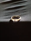 Vintage Sterling Silver Mens Wedding Band~Size 11.5