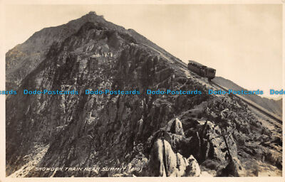 R156189 Snowdon Train near Summit. RP