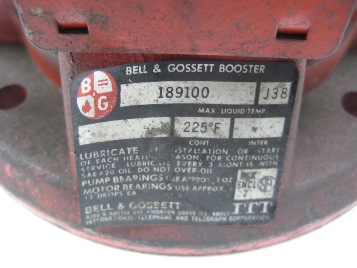 BELL & GOSSETT 189100 BEARING ASSEMBLY HOUSING UNMP | eBay