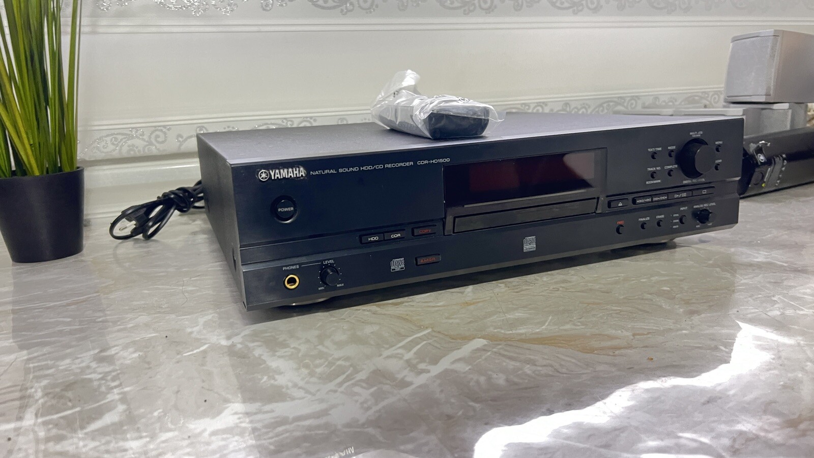 Yamaha CDRHD1500 HighEnd CDRecorder. Mit Remote Und BDA