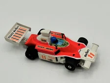 Aurora AFX G Plus McLaren F1 Texaco Marlboro RED WHITE  # 11  HO SCALE SLOT CAR