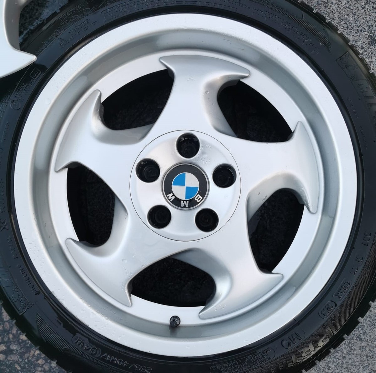 BMW E34 M5 R 17x8 17x9 Forged Wheeles ,Throwing Star OEM 2226706  