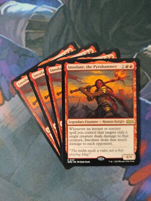 Imodane, the Pyromancer x 4 | 7% Off 2+ | Wilds of Eldraine | NM | MTG