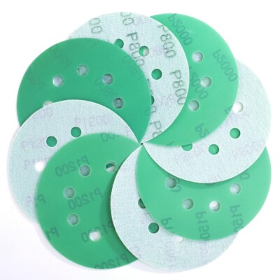 Beton Schleifscheibe 125 SATC Exzenterschleifer Schleifpapier 125 Klett 72 Stück Schleifscheiben Profi 8 Loch It Schleifpapier 125mm Klett 40 Körnung