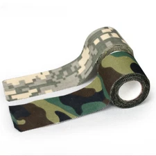 Camouflage Adhesive Tape 4.5CM*5m  Cloth ACU Green Forest Camouflage Belt